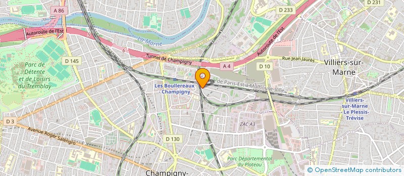 localisation de l'entreprise MONSIEUR NABIL HARROUCHI à CHAMPIGNY-SUR-MARNE