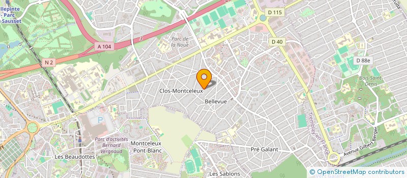localisation de l'entreprise MONSIEUR NABIL HILALI à VILLEPINTE