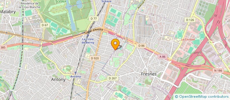 localisation de l'entreprise MONSIEUR NABIL HMAMAT  FRESNES