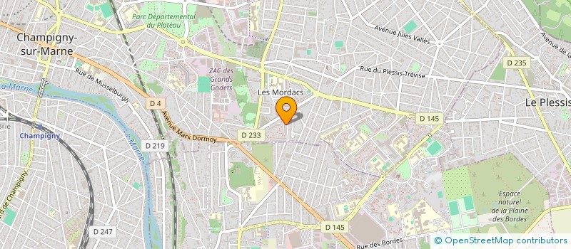 localisation de l'entreprise MONSIEUR NABIL IBRAHIM à CHAMPIGNY-SUR-MARNE