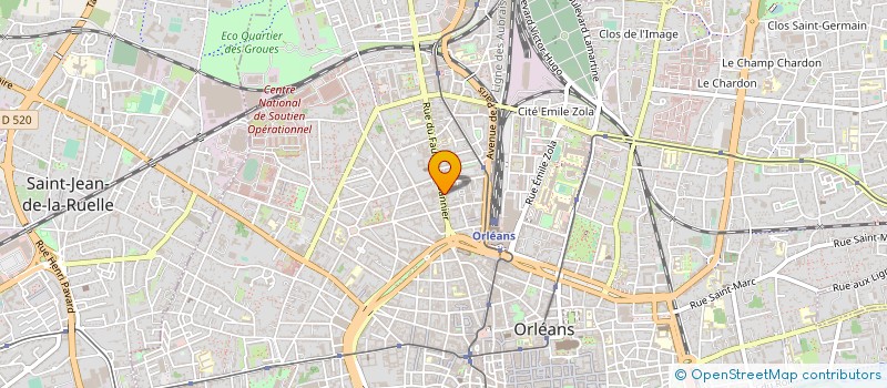 localisation de l'entreprise MONSIEUR NABIL IZEM à ORLEANS