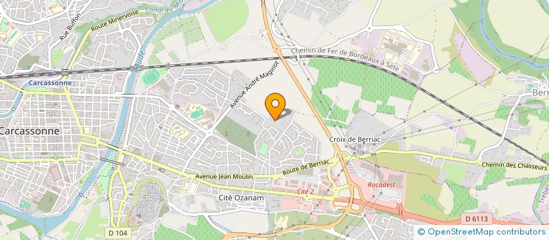localisation de l'entreprise MONSIEUR NABIL JAMAI à CARCASSONNE