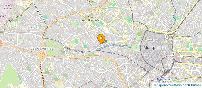 localisation de l'entreprise MONSIEUR NABIL JAMALI à MONTPELLIER