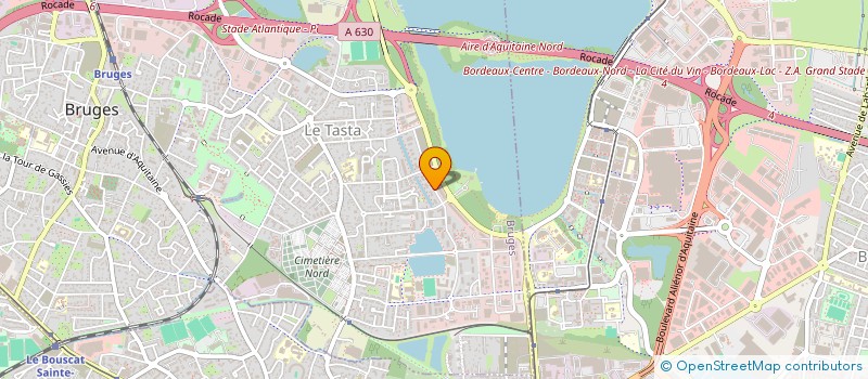 localisation de l'entreprise MONSIEUR NABIL JAMIL  BRUGES