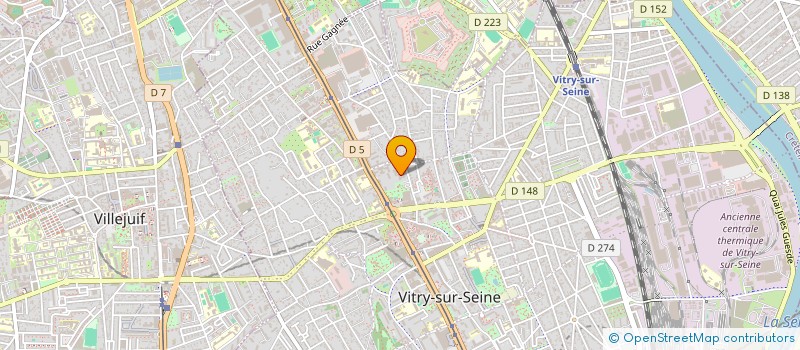 localisation de l'entreprise MONSIEUR NABIL JEMEM  VITRY-SUR-SEINE