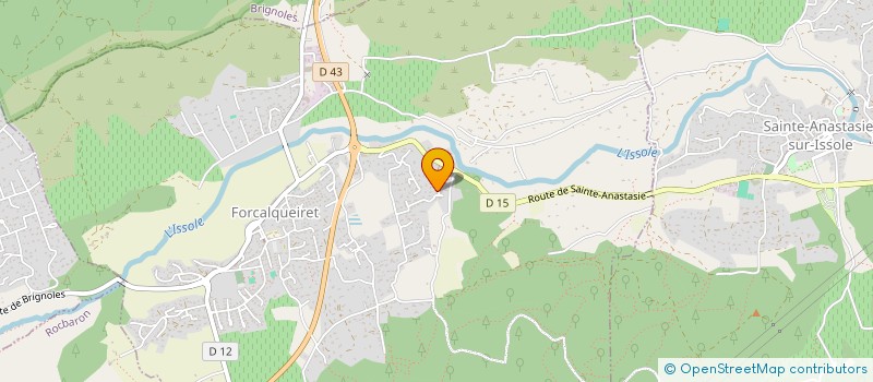 localisation de l'entreprise MONSIEUR NABIL JENDOUBI  FORCALQUEIRET