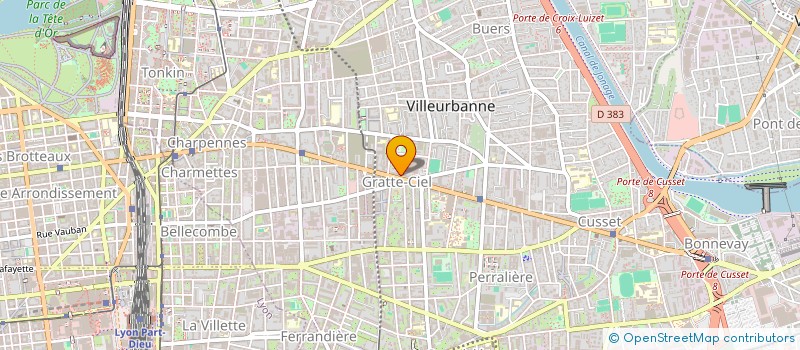 localisation de l'entreprise MONSIEUR NABIL KACI  VILLEURBANNE