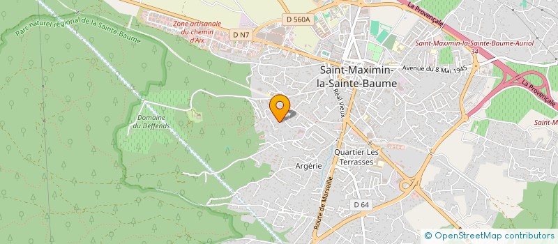 localisation de l'entreprise MONSIEUR NABIL KADDOURI à SAINT-MAXIMIN-LA-SAINTE-BAUME