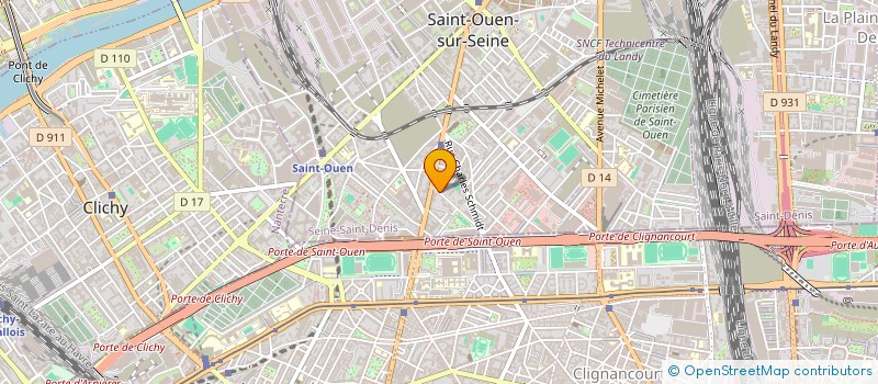 localisation de l'entreprise MONSIEUR NABIL KAIB à SAINT-OUEN-SUR-SEINE