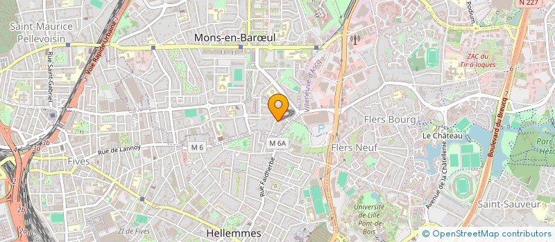 localisation de l'entreprise MONSIEUR NABIL KARROUM  MONS-EN-BARUL