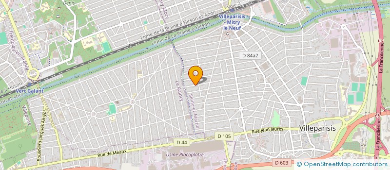 localisation de l'entreprise MONSIEUR NABIL KEBICHE à VILLEPARISIS