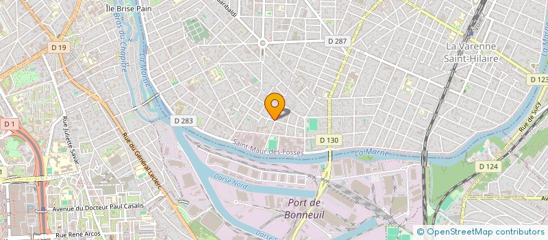 localisation de l'entreprise MONSIEUR NABIL KELKOULI  SAINT-MAUR-DES-FOSSES