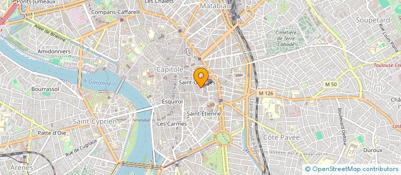 localisation de l'entreprise MONSIEUR NABIL KESSEIRI  TOULOUSE