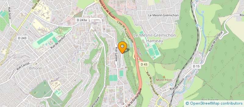 localisation de l'entreprise MONSIEUR NABIL KHADHRAOUI  ROUEN