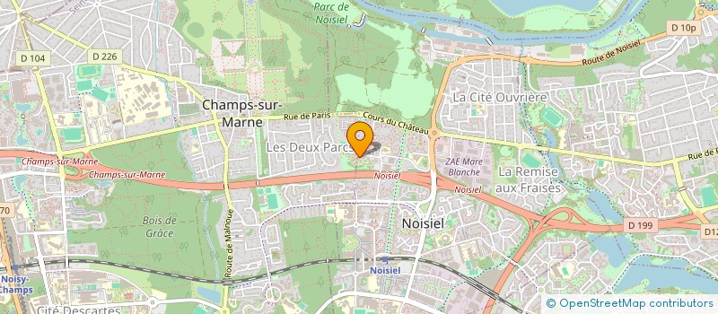 localisation de l'entreprise MONSIEUR NABIL KHELIDJ  NOISIEL