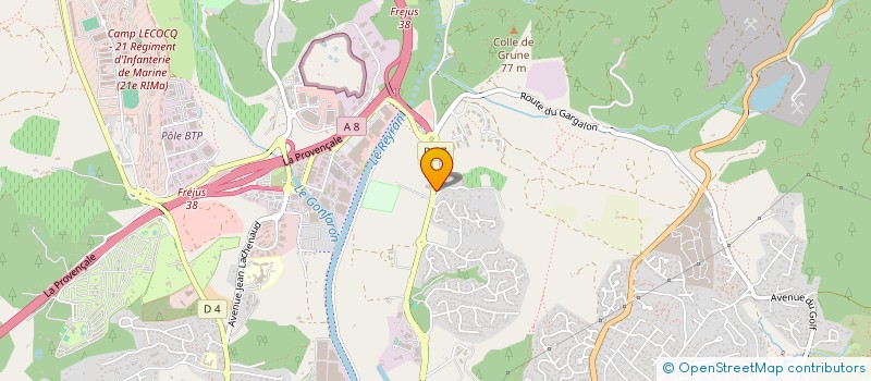 localisation de l'entreprise MONSIEUR NABIL KHELLOUFI à FREJUS