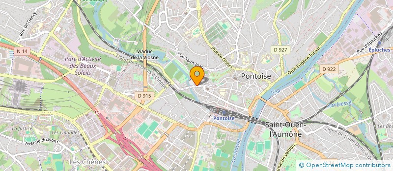 localisation de l'entreprise MONSIEUR NABIL KHETTAL  PONTOISE