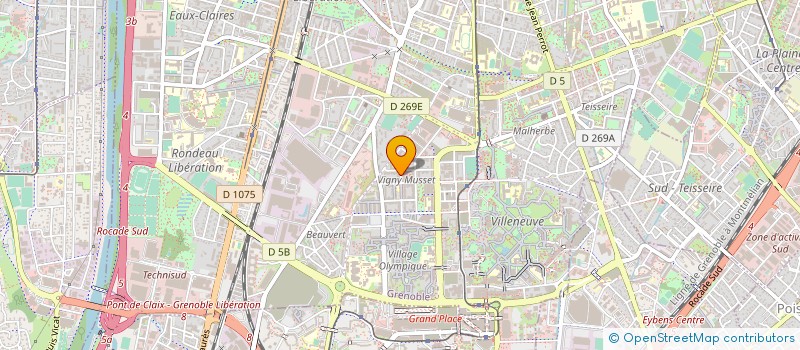 localisation de l'entreprise MONSIEUR NABIL KHOUILI à GRENOBLE
