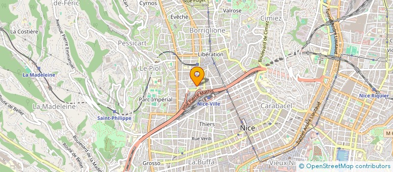 localisation de l'entreprise MONSIEUR NABIL KIFAJI à NICE