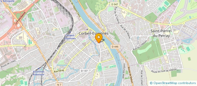 localisation de l'entreprise MONSIEUR NABIL KISSA à CORBEIL-ESSONNES
