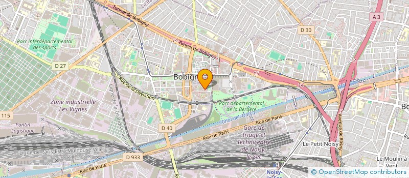 localisation de l'entreprise MONSIEUR NABIL KOURI  BOBIGNY