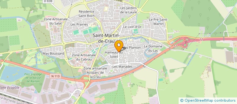 localisation de l'entreprise MONSIEUR NABIL LAGNAOUI à SAINT-MARTIN-DE-CRAU