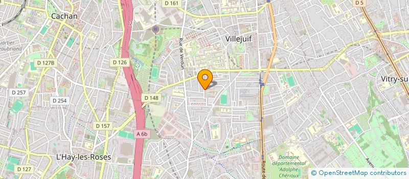 localisation de l'entreprise MONSIEUR NABIL LAGUEL  VILLEJUIF