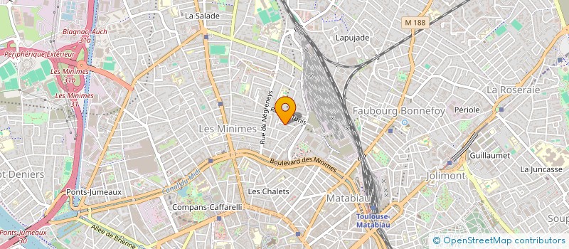 localisation de l'entreprise MONSIEUR NABIL LAHIANI à TOULOUSE