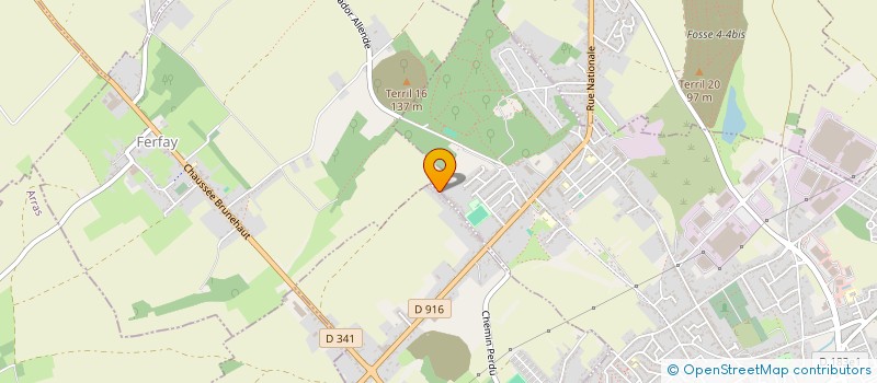 localisation de l'entreprise MONSIEUR NABIL LAIDOUNI  CAUCHY-A-LA-TOUR