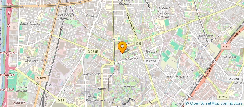 localisation de l'entreprise MONSIEUR NABIL LAMAIRIA  GRENOBLE