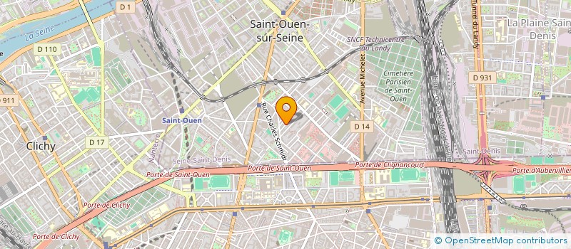 localisation de l'entreprise MONSIEUR NABIL LAOUINI à SAINT-OUEN-SUR-SEINE