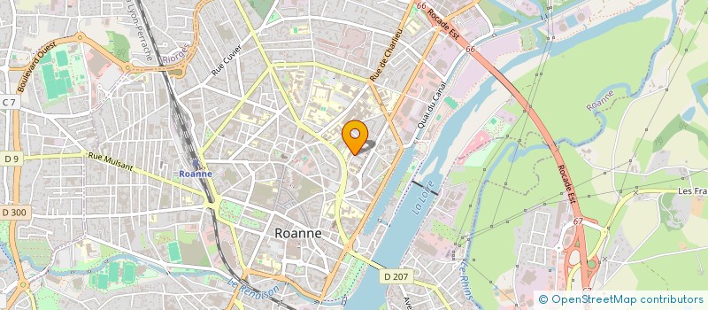 localisation de l'entreprise MONSIEUR NABIL LARBI  ROANNE