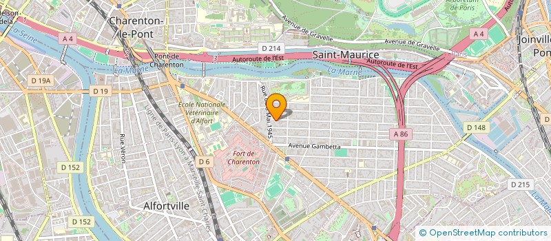 localisation de l'entreprise MONSIEUR NABIL LARBI OTMANE à MAISONS-ALFORT