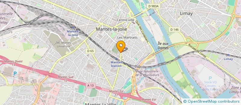 localisation de l'entreprise MONSIEUR NABIL LOUBNANI  MANTES-LA-JOLIE