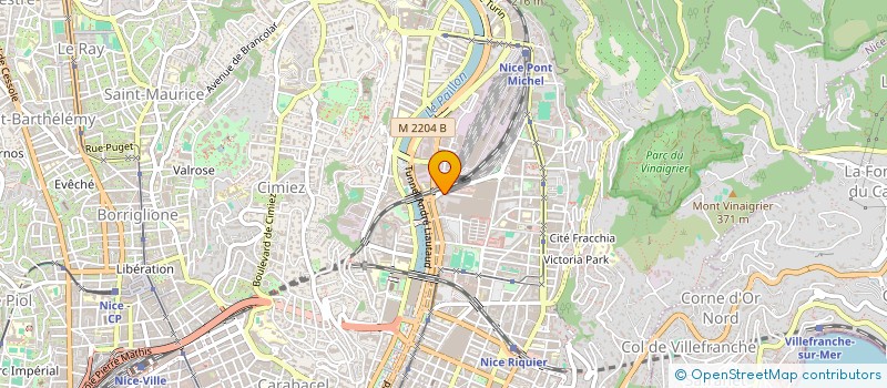 localisation de l'entreprise MONSIEUR NABIL MAAROUFI  NICE