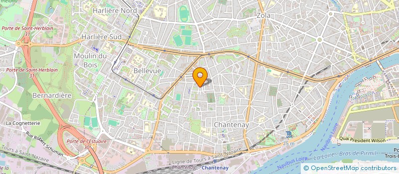 localisation de l'entreprise MONSIEUR NABIL MABROUKI à NANTES