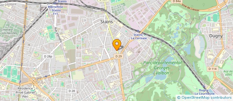 localisation de l'entreprise MONSIEUR NABIL MAHMOOD à STAINS