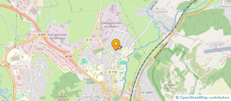 localisation de l'entreprise MONSIEUR NABIL MAHMOUDI  VESOUL