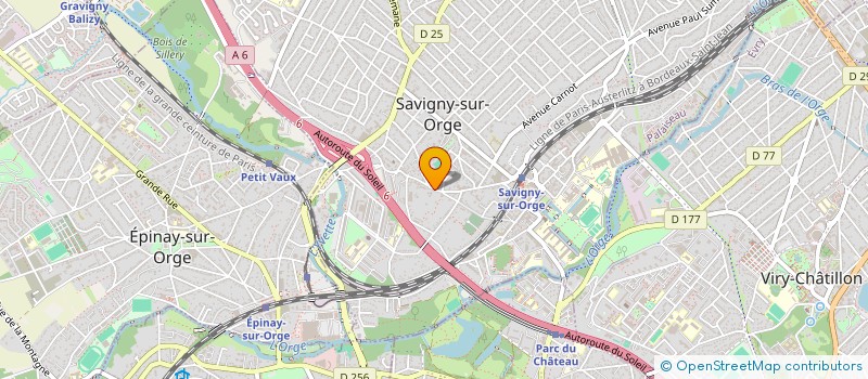 localisation de l'entreprise MONSIEUR NABIL MALEK à SAVIGNY-SUR-ORGE