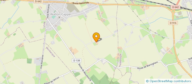 localisation de l'entreprise MONSIEUR NABIL MANAI  WALLON-CAPPEL