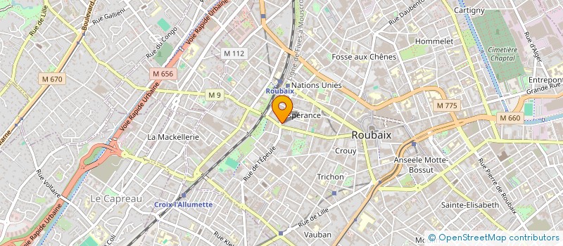 localisation de l'entreprise MONSIEUR NABIL MAZARI  CROIX