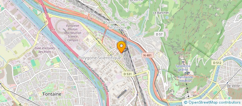localisation de l'entreprise MONSIEUR NABIL MECHERI  GRENOBLE