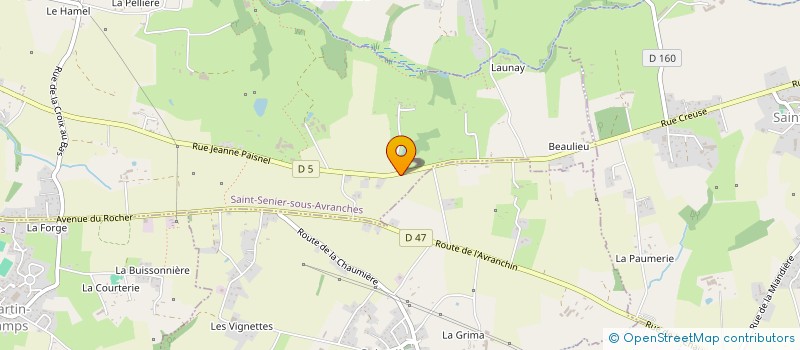 localisation de l'entreprise MONSIEUR NABIL MEDDAHI  SAINT-SENIER-SOUS-AVRANCHES