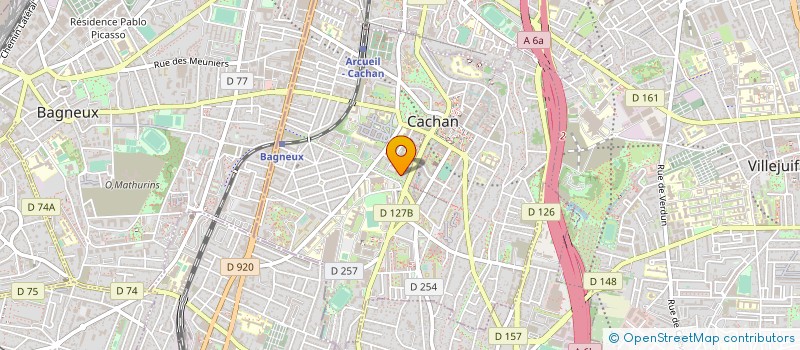 localisation de l'entreprise MONSIEUR NABIL MEDJEDOUB  CACHAN