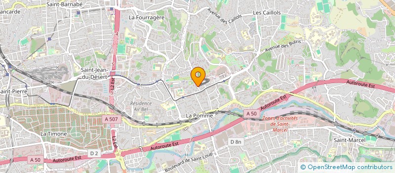 localisation de l'entreprise MONSIEUR NABIL MEKKAOUI à MARSEILLE