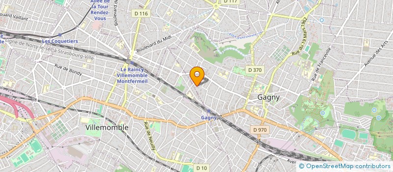 localisation de l'entreprise MONSIEUR NABIL MENOUER à GAGNY