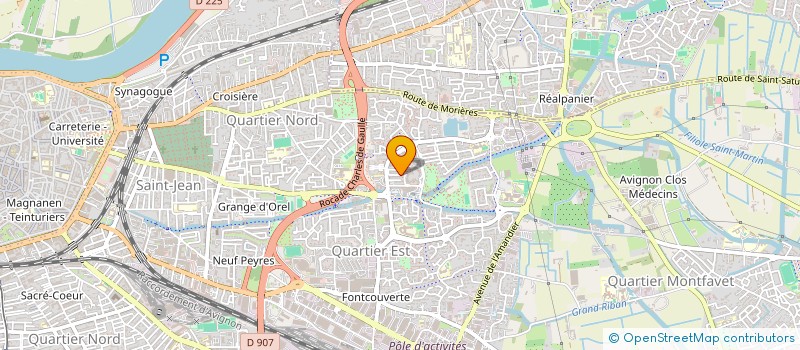 localisation de l'entreprise MONSIEUR NABIL MERZOUG  AVIGNON