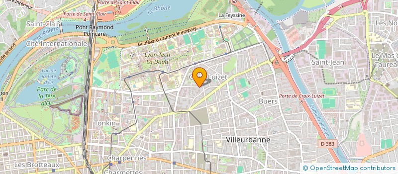 localisation de l'entreprise MONSIEUR NABIL MESSAHEL  VILLEURBANNE