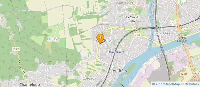 localisation de l'entreprise MONSIEUR NABIL MESSAOUDI  ANDRESY