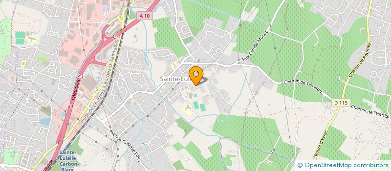 localisation de l'entreprise MONSIEUR NABIL MEZIANE à SAINTE-EULALIE